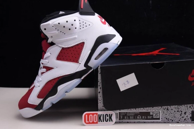 Boostmaster lin 2021 CT8529-106 'CARMINE' JORDAN 6 RETRO AIR 0818
